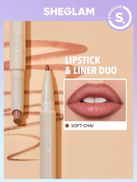 GLAM 101 LIPSTICK & LINER DUO