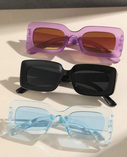 Women Square Frame Fashion Glasses For Outdoor