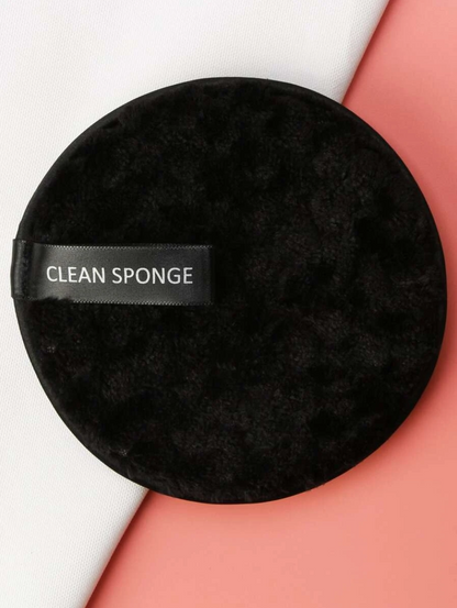 1 Pc Reusable Makeup Remover / Face Cleansing Round Pad